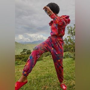 FARM Rio Tie Dye Forest Sweatpants